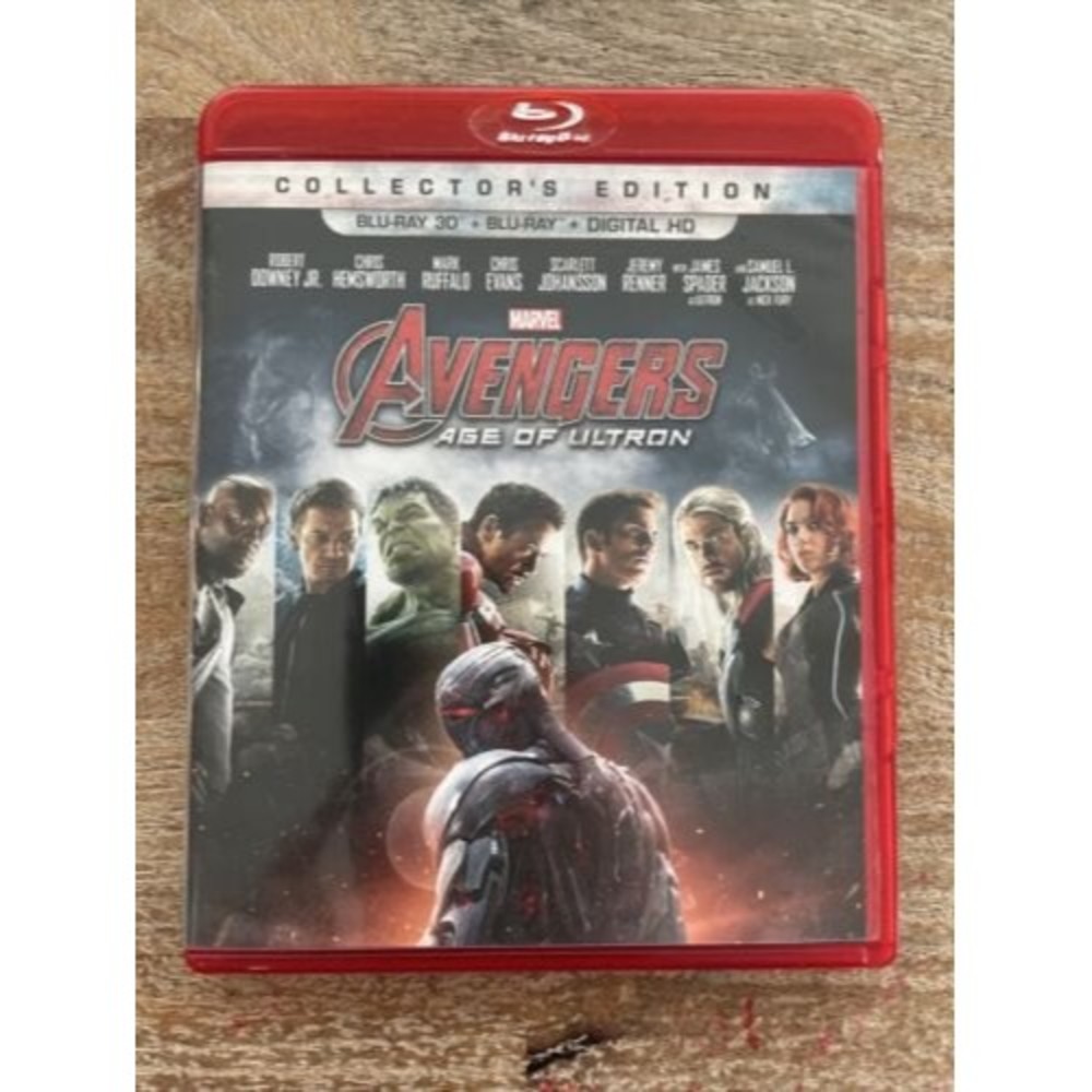 Avengers: Age of Ultron (Blu-ray Disc, 2015, Includes Digital Copy 3D)
